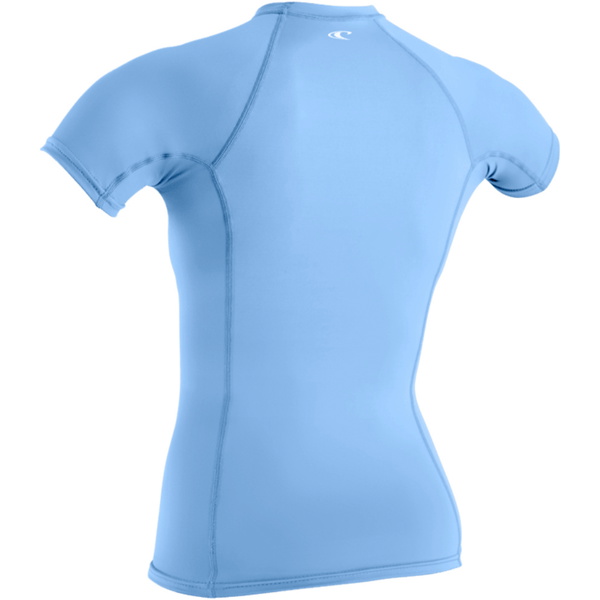 2026 O'Neill Frauen Basic Skins Short Sleeve Lycra Vest 5717 - Azurine